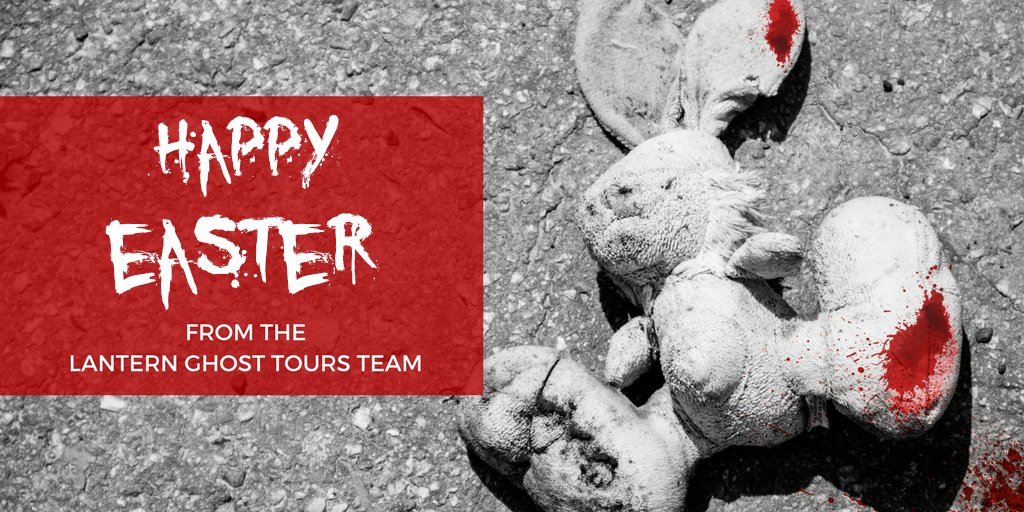 lanterntours's tweet photo. Happy Easter to all of you horror lovers! We hope you all have a very festive day and that there are not too many ghost stories that creep up on you! 🐣💉#Easter #horror #ghostlovers #festive https://t.co/5ZdEuE33HV