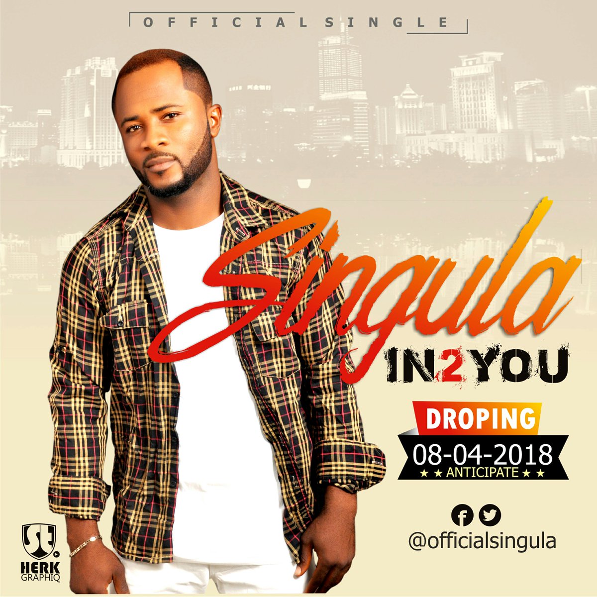 Officialsingula's tweet image. #FreshOuttaKitchen #In2You #Singula #8thApril #Anticipate