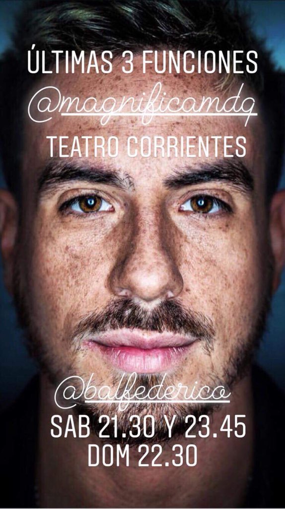 #MAGNIFICA 3 últimas funciones en #MDQ.

<a href="/Carmen_LaLeona/">Carmen Luz Barbieri</a> <a href="/balfederico/">Federico Bal</a> <a href="/luisaalbinoni/">Luisa Albinoni</a> <a href="/valearchimo/">Valeria Archimo</a> <a href="/CharlyGArtista/">Charly G</a> y más de 20 artistas en escena. 

<a href="/MagnificaMDQ/">Magnifica</a>