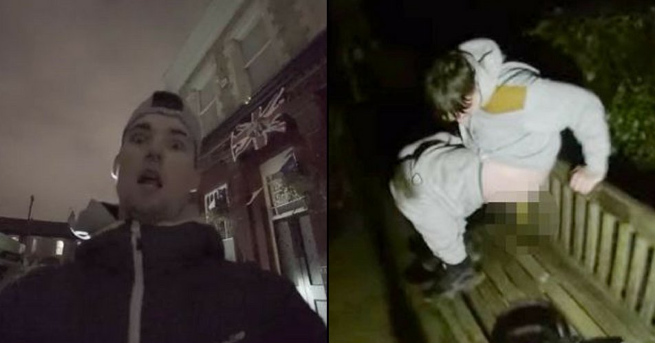 ladbible's tweet photo. Pranksters break into EastEnders set and take a sh*t on Arthur's bench. https://t.co/Gc9TIrPo8S https://t.co/R9pdbMApxH