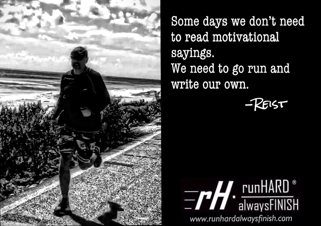runHARDfinish's tweet photo. Exhaustion does not punish you because of your ability, it rewards you for your effort. -Reist

#runhardalwaysfinish #run #ultrarunners #runtheedge @RunTheEdge #running4real  

Just bought a book about buffaloes that run, apparently @adamGoucher is mentioned several times😆 https://t.co/WQJ9rcVVym