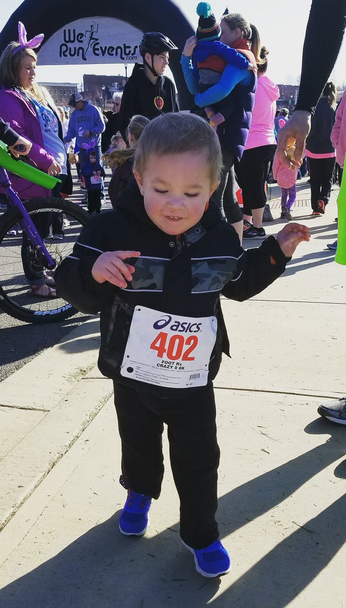 bntaylor87's tweet photo. Jax's first fun run! @CoachTaylorVMS https://t.co/4qM7LCx6mX