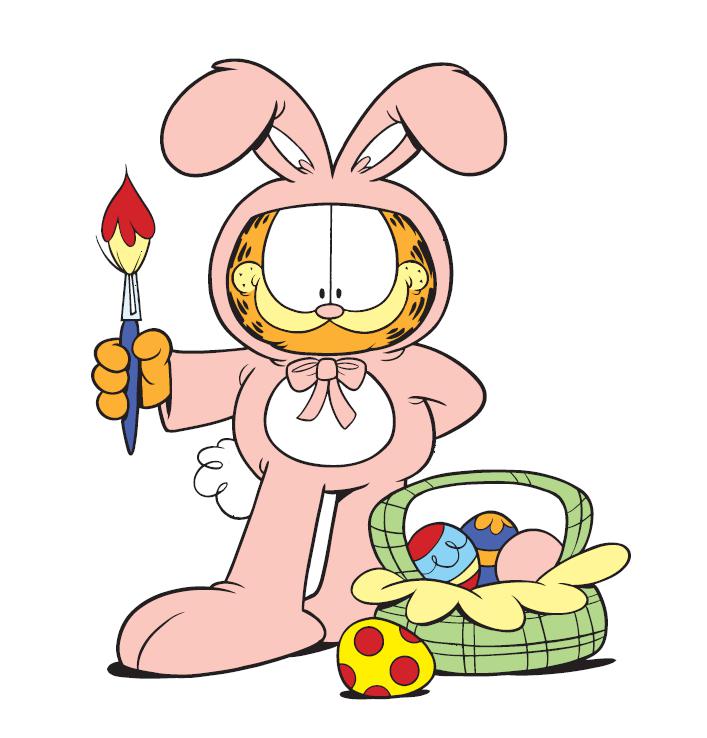 garfield_jp's tweet photo. ｡oO（Happy Easter!!!!!! ……ところでイースターって何？）#garfield #ガーフィールド #happyeaster #easter #whatiseaster https://t.co/xEtiVSnQsT