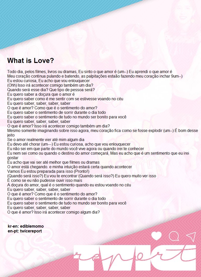 TWICE - What is Love? (Tradução) 