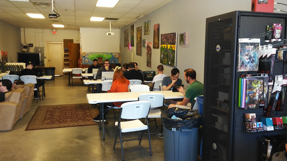 TheLabGamingCtr's tweet photo. Plenty of strategy and a pinch of luck today during our #firesidegathering at The Lab! If you're not here you're missing out! https://t.co/QDjba73mbg