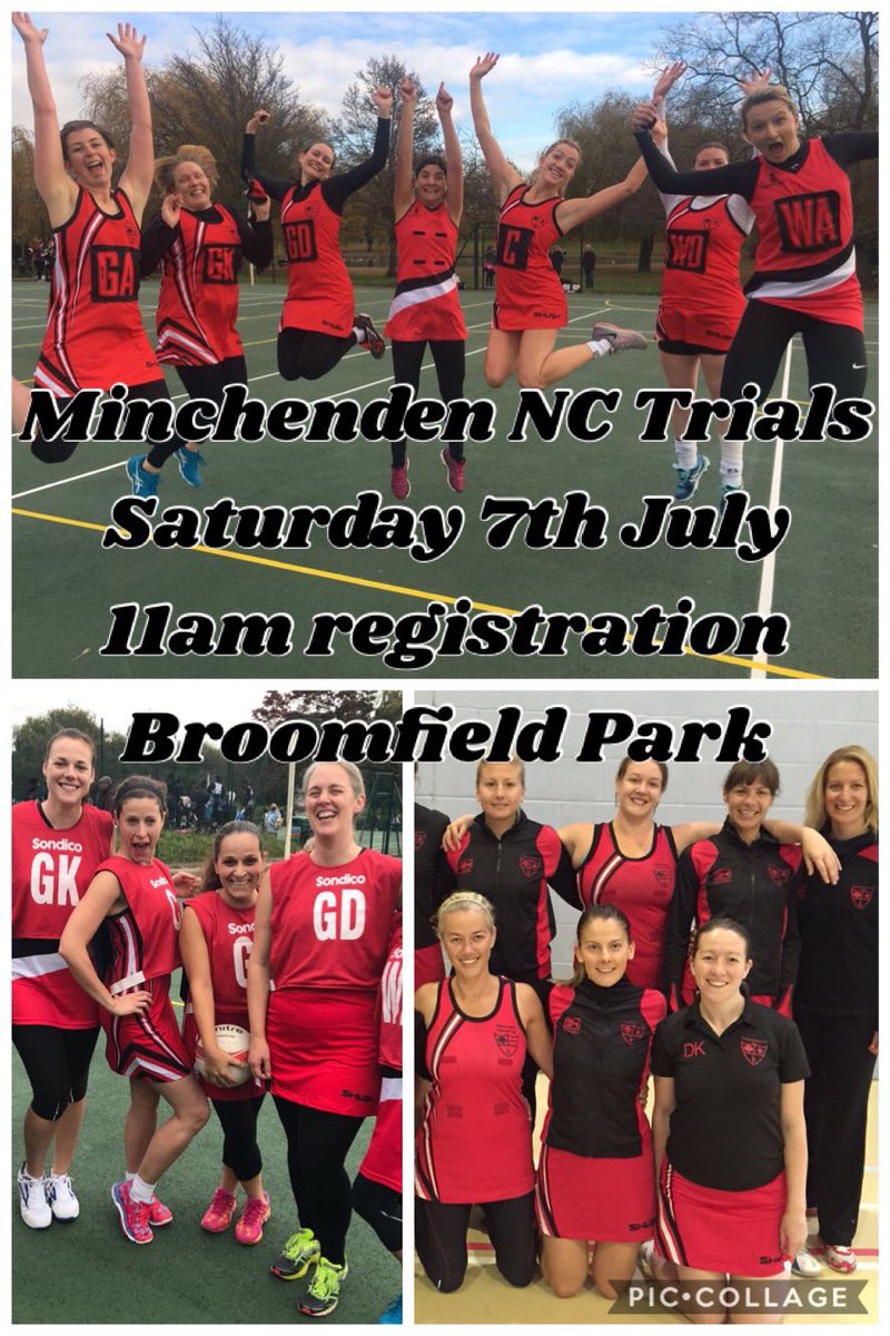SAVE THE DATE! Minchenden Netball Club Trials- Saturday 7th July @LondonSENetball <a href="/NLNetballLeague/">North London Netball</a> <a href="/Middx_Netball/">Middlesex Netball</a> <a href="/EssexMet/">Essex Met Netball</a> #netball #netballfamily #netballtrials