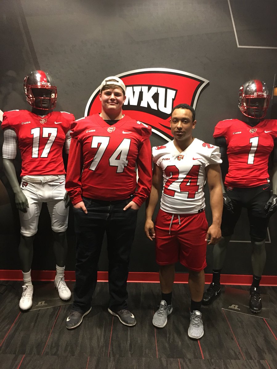 CADawgs's tweet photo. CA Bulldogs on #TheHill at @WKUFootball Jr Day. @TreDavidson2 @4334andy @rushlansdell14 #ThePursuit https://t.co/qoqECII6oy