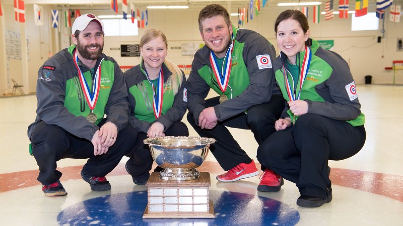 usacurl's tweet photo. Here they are! Trophy pic with Evan Workin's U.S. Mixed National Champions! https://t.co/nO72qy613j