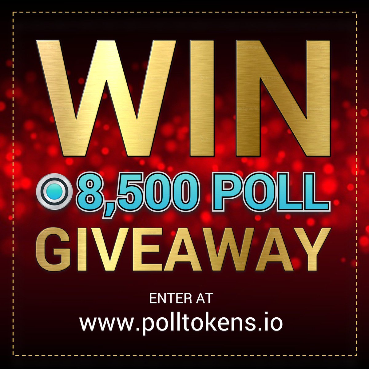 🤩8,500 POLL GIVEAWAY🤩

🥇1st prize 5,000 POLL
🥈2nd prize 2,500 POLL
🥉3rd prize 1,000 POLL

RE-TWEET! Spread the word. To enter, join our telegram &amp; enter competition at PollTokens.io 

#TELEGRAM - t.me/clearpoll_clea…

#ClearPoll #Clearify #poll #win #crypto