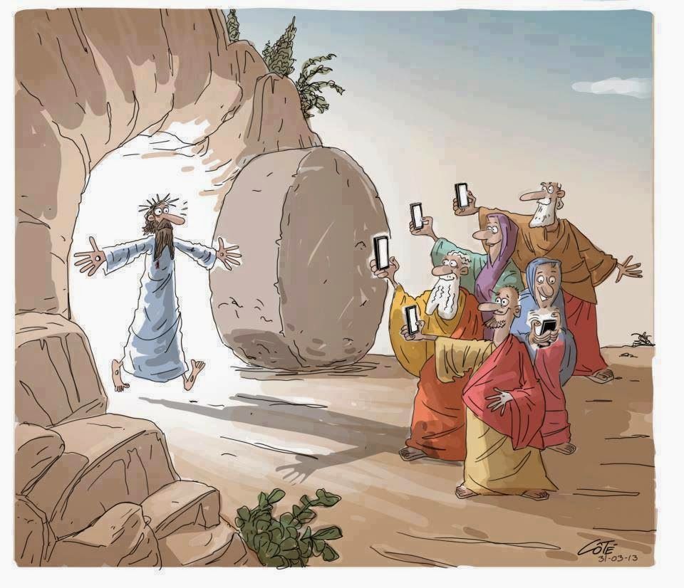 catholiclink_es's tweet photo. Si Cristo hubiese resucitado en nuestros días 🤳 ¡Compartamos a los demás la alegría de su Resurrección! 🙌 https://t.co/JG8p2JBgfm