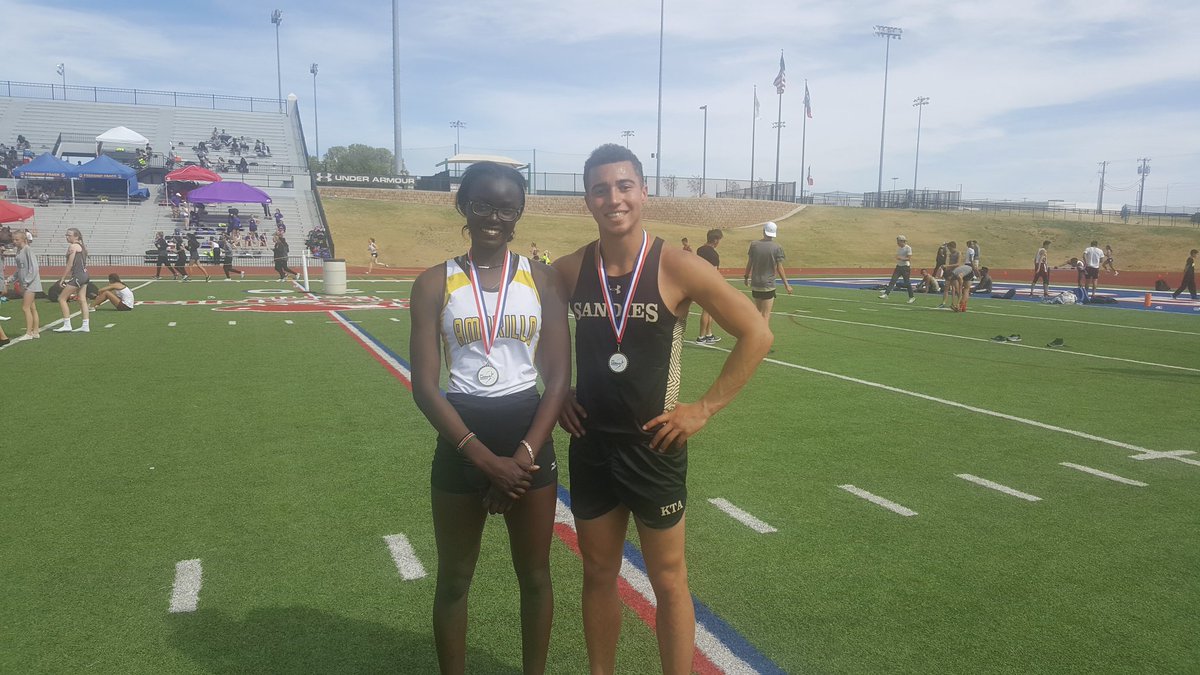 coachjhebert's tweet photo. Amarillo and Lubbock Relays Champs in Long Jump! Great jumping by these 2: 18' .5" &amp; 24' 4.5" #2weeks #4golds #2PRs #NationallyRanked #HookEm @nyakat_ezbon @alex_loving17 @LadySandieCC https://t.co/OIRzS6qSQj