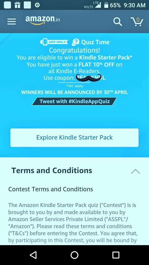 tanishJK's tweet image. #KindleappQuiz
#AmazonAppquiz
