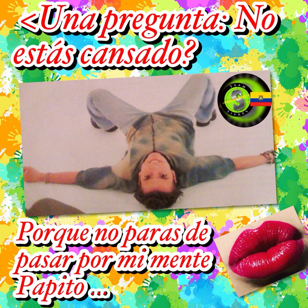 TeamSieresEcu's tweet photo. #SabadoPiropero @rodrigosieres ๐๐๐ #DaddyRo https://t.co/R8eHul8I8J