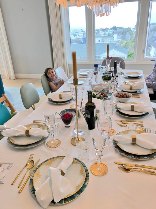Successfully hosted our first Passover Seder at Casa Saprengle! Not pictured: two more munchkins and<a href="/tag/ciderhouseviews"class="tags"><span>#ciderhouseviews</span></a><a href="/tag/snowinjuly"class="tags"><span>#snowinjuly</span></a><a href="/tag/yesthatstheroad"class="tags"><span>#yesthatstheroad</span></a>