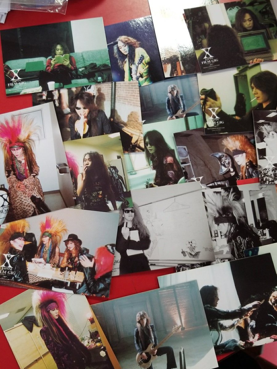 新品未開封X JAPAN FILM GIG限定カード hide YOSHIKI XJAPAN