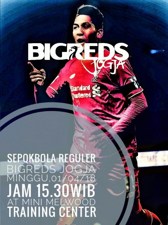 BIGREDSJOGJA's tweet photo. Jangan lupa nanti sore bal2an
Sepakbola BIGREDS JOGJA
๐: Minggu, 1 April 2018
๐: Lapangan MMTC, Jl Magelang
โฐ: Jam 15.30 WIB
RAMAIKAN! #bal2an #bigredsjogja
Member / non member silahkan merapat https://t.co/Pz9JRxrO4t