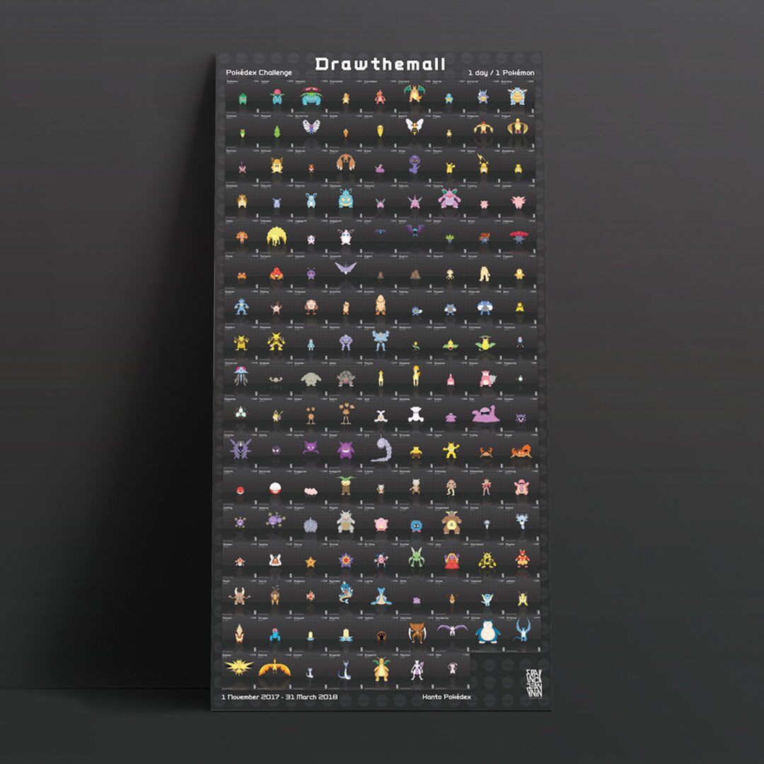 franck_jeannin's tweet photo. WHO’S THAT POSTER ?!
-
#graphisme #design #graphicdesigner #graphist #digitalillustration #graphicdesign
#graphic #designers #pokemon #poster
#pokemonprint #inspiration #prints #pokemonfan #pokemongo #illustration
#pokemonart #posterdesign #pokemonposter #flatdesign #pokedex https://t.co/0BpbM99Xnq