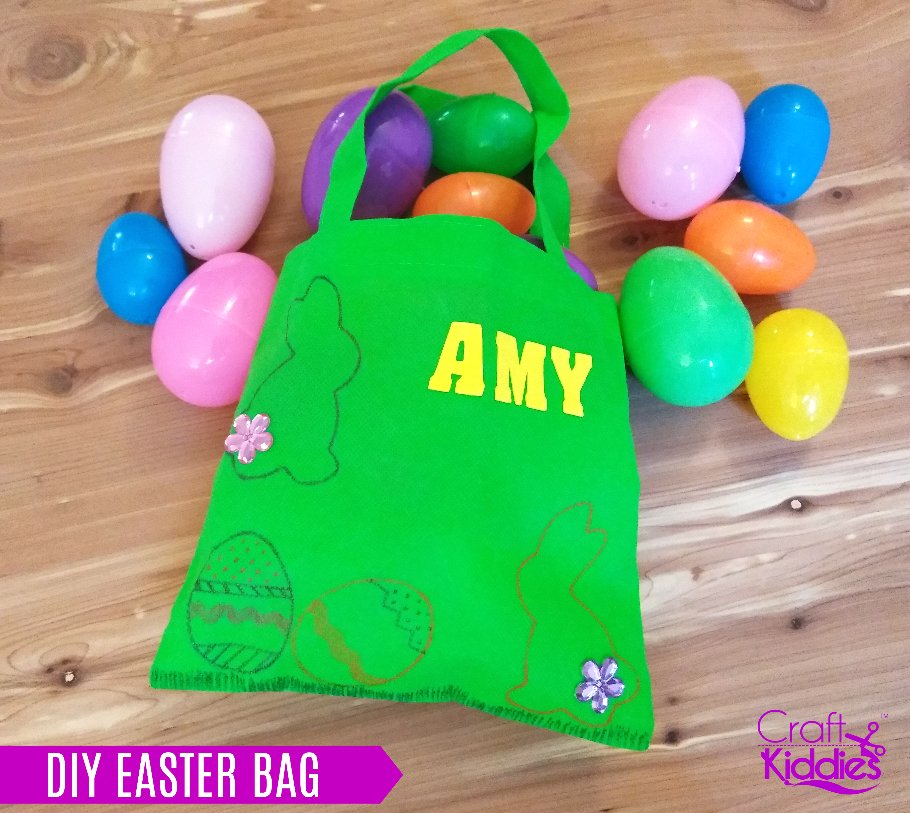 So Excited for #Easter - We are working on our DIY Easter Tote Bags craftkiddies.com/2018/03/diy-ea…