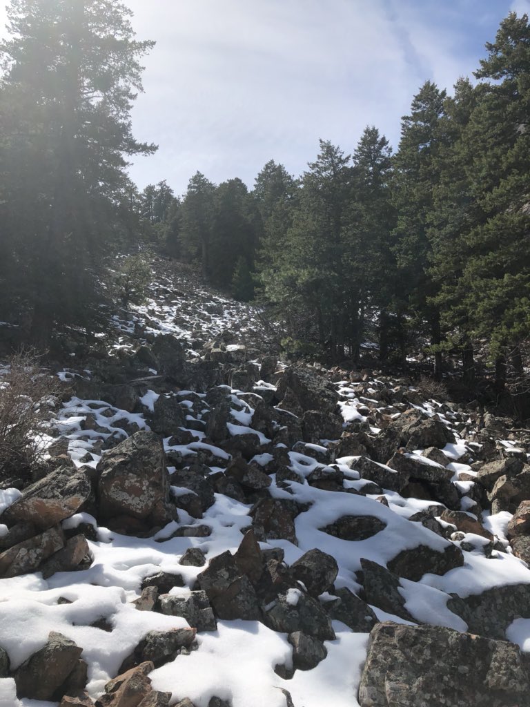 A beautiful day in Boulder! Finally hiked the Flatirons (or at least one of them) thanks to special guest and outdoor enthusiast <a href="/JenicaVillamor/">Jenica Villamor</a>! #Boulder #Flatirons #TheThrillofAdventure