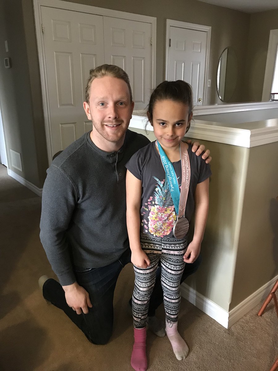 KLavechia's tweet photo. @MrsKateJones @FDKtayshores We were pretty excited to wear our cousin @11Dixons silver medal from #PyeongChang2018   He has a bronze medal too! https://t.co/b4okCD7rjG