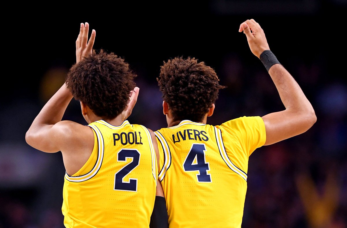 BleacherReport's tweet photo. Soak it in, @umichbball! 

#MarchMadness https://t.co/1NQpMvuTsc