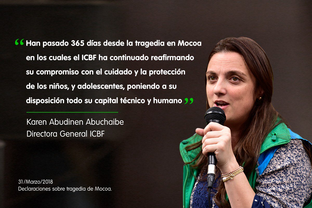 ICBFColombia's tweet image. Continuaremos trabajando 24/7 por las familias de Mocoa y porque los niños y adolescentes de este municipio y de todo el país tengan garantizada la protección de sus derechos. #AsíAvanzaMocoa #PrimeroLosNiños
