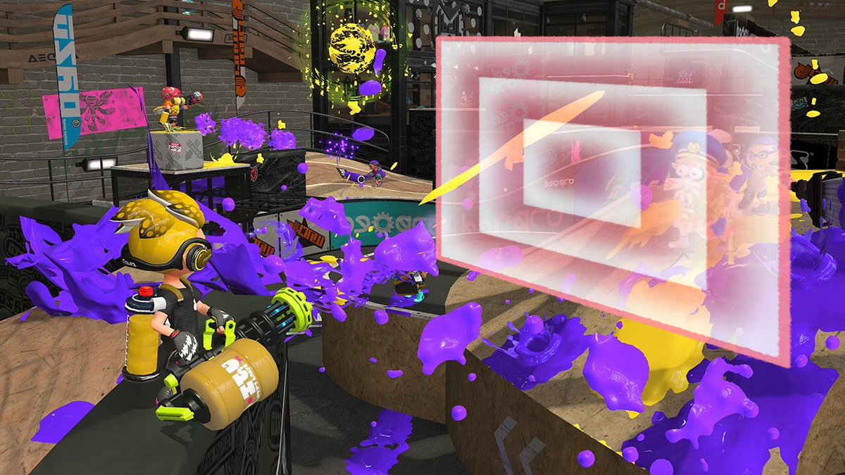 SplaToomlp's tweet image. 本日4月1日、新たなプレイアブルキャラクター「アタリメ司令」が追加される。インクを受け付けない身体を持ち、オート標準による狙撃、味方を守るバリアも使用することが出来るぞ。まさに伝説の傭兵だ。ちなみに今日はエイプリルフールだ。