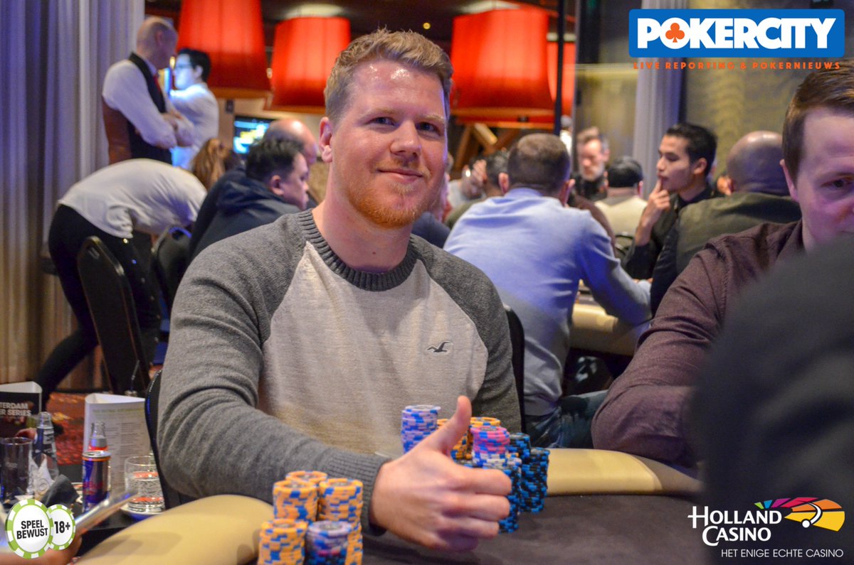 PokerCityNL's tweet photo. #RotterdamPS: 52 spelers van Dag 1B en 18 spelers van Dag 1C wisten de dag te overleven. Chipleaders waren Kenny Luu en Rens Feenstra. Morgen om 14u gaat dag 2 van start. Recap: https://t.co/qJOMS5tNbM @PokerSeriesNL https://t.co/huTEaHOvHK