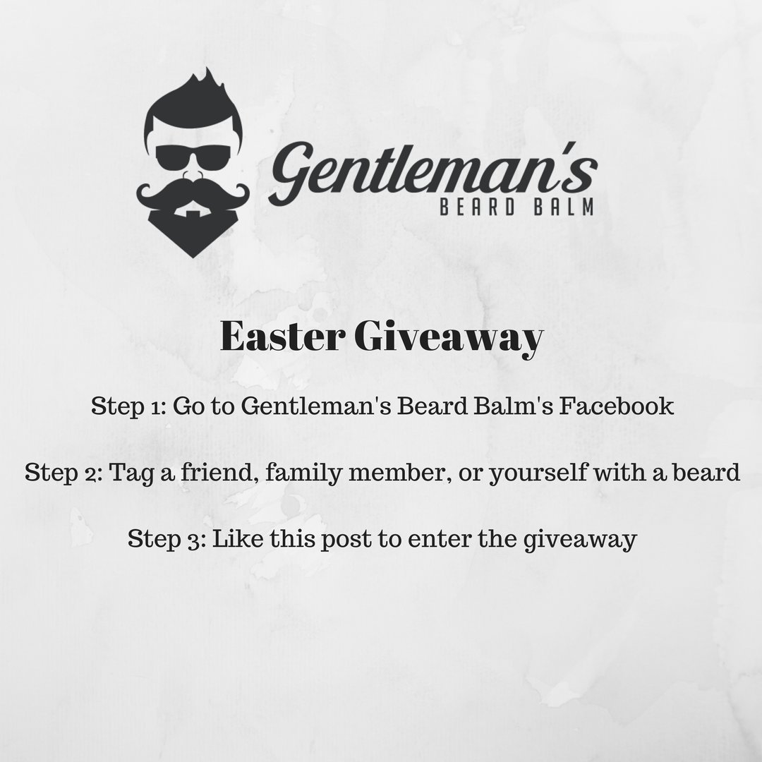 Happy Early-Easter Everyone!
Don't forget that we'll be selecting our winner for the Gentleman's Beard Palm Easter Giveaway in two days so try your luck and tag, like, and comment our post on Facebook to get your chance for a free Gentleman's Beard Balm with any scent today!