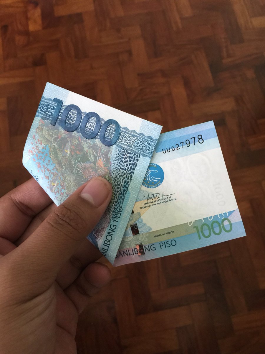 Oy seryoso pala to. I found 1000 pesos sa wallet ng nanay ko so kinuha ko na din❤️retweet niyo guys totoo siya.