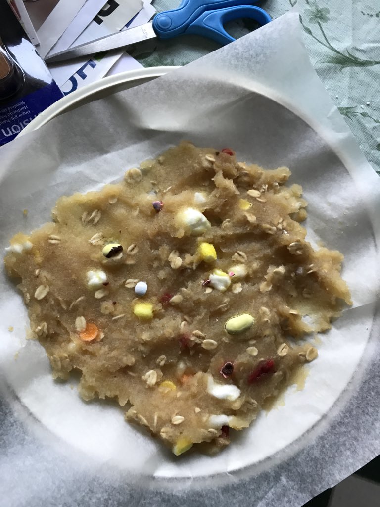 superalan's tweet photo. What happens when Easter falls on April 1st? My 12-year-old son makes fake vomit ๐คฎ complete with bits of candy eggs and Peeps. Apparently, this is getting released at a neighbors Easter party tomorrow... ๐ฌ #aprilfoolseaster https://t.co/vrRPLJvvI2