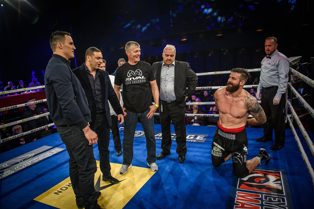 BoxRec_Canada's tweet photo. Stage is set for #KeanBraidwood  June. Some pictures courtesy of @EOTMVD #boxing @SimonKean11 @BraidwoodBoxing @KOBoxingCanada https://t.co/eX5PhbU0Ia