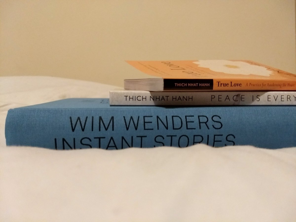 martpalau's tweet photo. How I'm going to spend my Sunday... #reading #wimwenders #thichnhathanh #photography #mindfulness #truelove #peaceofmind #instantstories https://t.co/sqhaWu39xX