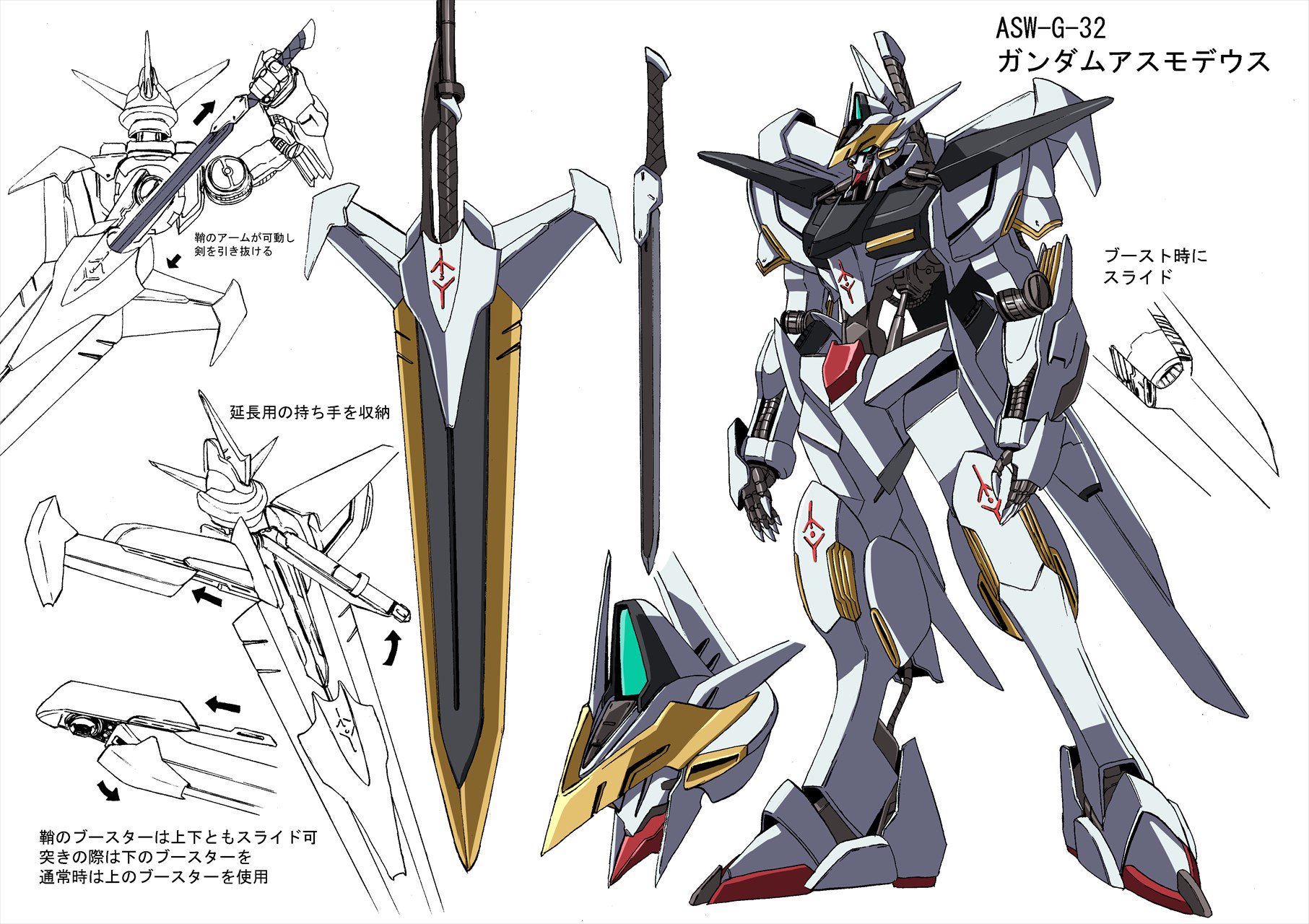 ガンダムアスモデウス 評価 ガンダム端白星第2形態 ガンダム