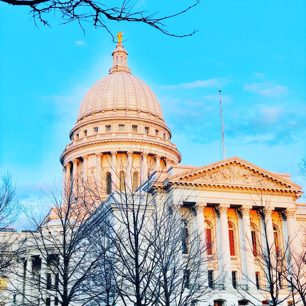 GuildMtgMadison's tweet photo. The perfect mix of small town vibes and big city culture. The capital city. Our city. Madison. ♥️ #BeMadison #MadisonWI #madisoncapitol https://t.co/PdVJZ4FTYZ