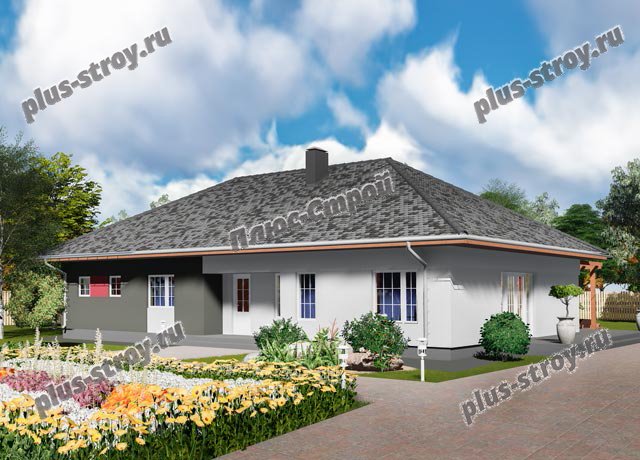 plusstroyru's tweet image. Одноэтажный дом 148,6 м2
#одноэтажныйдом #проектодноэтажногодома #строительствоодноэтажныхдомов