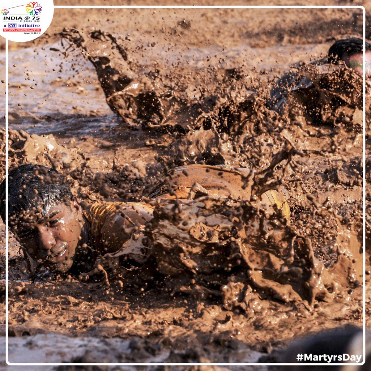 ForceProBono's tweet image. Just like a soldier who doesn’t abandon his post without a fear of martyrdom, let's not abandon our vision to be the superpower that our country can be. Let's work together for it.

#MartyrsDay #IforIndia #Indiaat75