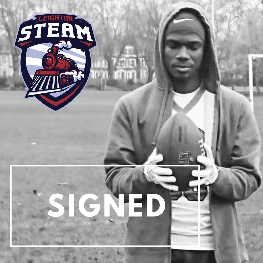 SteamFlag's tweet photo. The @theukdukes main man has agreed to join the @SteamFlag
One of the biggest names and faces in flag football shows Leighton Steams intent!
#TeamSteam #AllAboard #CrazyTrain #LetsGetSteamin #NiceDate https://t.co/PuWXKDaibw