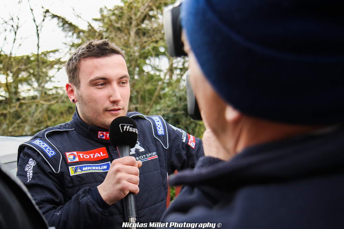 KarlPinheiro13's tweet photo. Première journée de course terminée à la deuxième place de la #208RallyCup ! 
Après une première boucle timide, mon équipe @TeamSainteloc à corrigé quelques défauts sur notre set-up, ce qui nous a permis d'être plus performant au second tour! 🤗
📸 @NicolasMillet25
#DC7 #KP13 #29 https://t.co/rghGTsVQYW