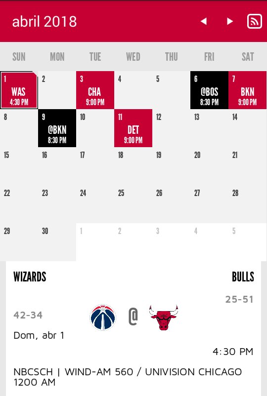 Bulls_Brasil's tweet photo. Últimos jogos do @ChicagoBulls na temporada no mês de abril de 2018 📅🐃
Depois é Off-season 😐😯
#AprilSchedule #GoBulls https://t.co/2qQ30KjBAr