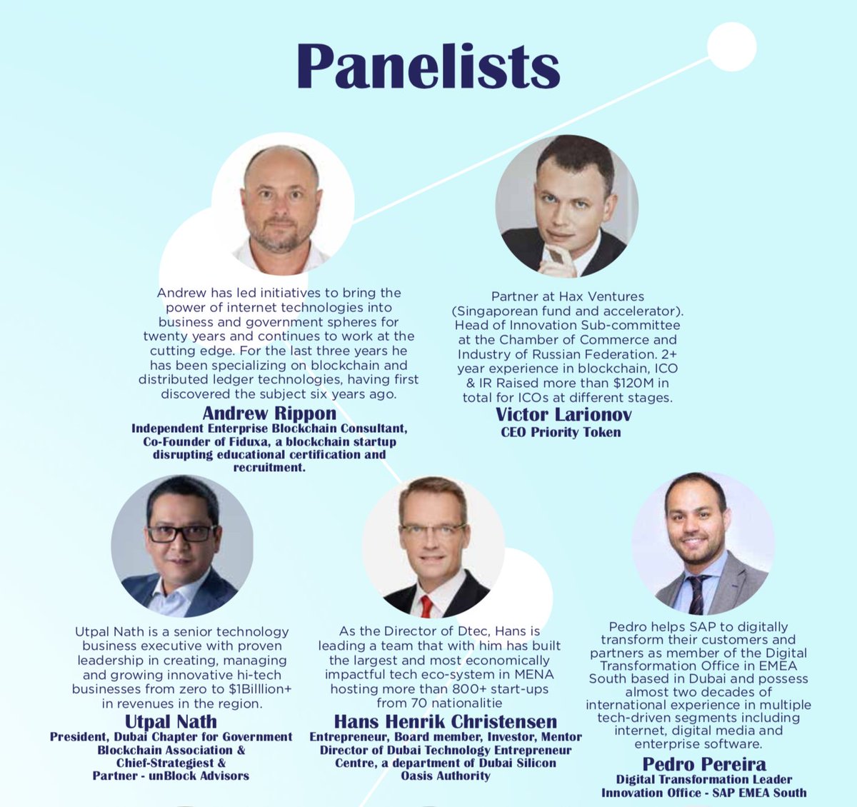 SpadeEvents's tweet photo. We we live stream the #PriorityToken #BlockchainConference #DubaiBlockchain ! Keep a tab on the agenda #ICODubai @utpaldubai @awrippon @Pereira_Pedro Hans Christensen Director of @Dtec_dso https://t.co/QoMZ1XfWGF