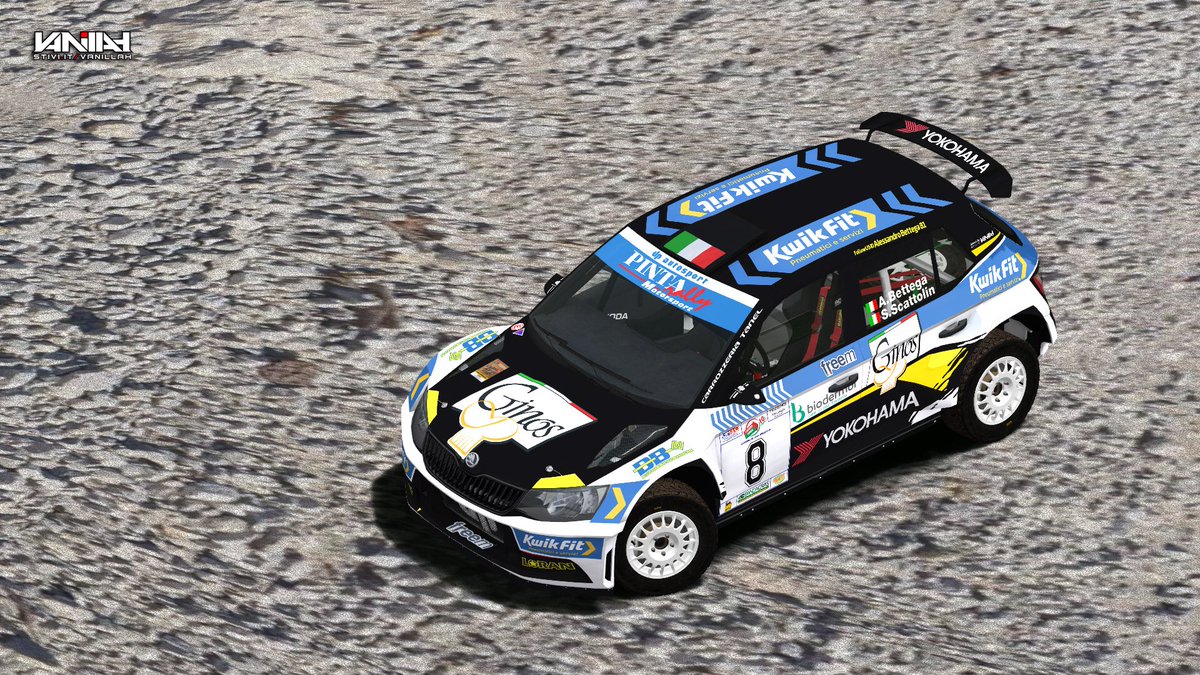 Molto felici di tornare al volante: <a href="/CIRallyTerra/">Campionato Italiano Rally Terra</a> al volante di <a href="/MotorsportSkoda/">Škoda Motorsport</a> Fabia r5 @YokohamaItalia back in a rally car at the wheel of a Skoda Fabia r5 in the italian gravel championship