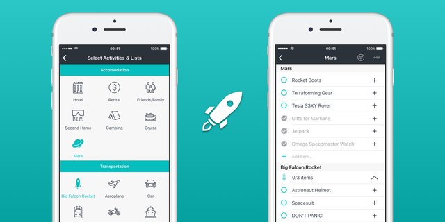GetPackr's tweet photo. Rumors are true, @elonmusk &amp; @SpaceX are teaming up with Packr to prepare their astronauts' packing list for the first trip to Mars 🚀
Download #PackrApp https://t.co/0LN2bn48sB https://t.co/e3sUjTM9il