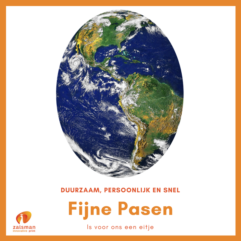 Vrolijk Pasen! What's in a name? #ZalsmanInnovativePrint #vrolijkpasen #fijnepaasdagen gewenst.