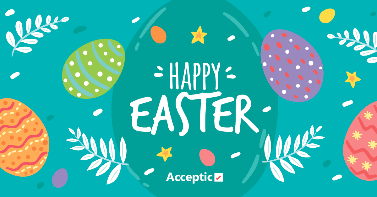 yael_acceptic's tweet photo. We wish happy and joyful celebrations to all our clients, colleagues and their families. Be blessed with happiness, prosperity, peace and good health today and always.

May all the days be filled with joy and sweet as chocolate. 

Happy Easter! https://t.co/JqOj05EvIv