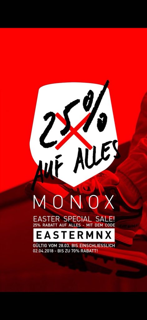 MONOXStore's tweet image. Easter Special Sale
25% off
Code: EASTERMNX
monox-store.com