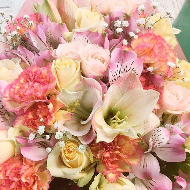 ビックフラワー荻窪店 En Twitter 花束 アマリリス カーネーション バラ アルストロメリア かすみ草 ビックフラワー 荻窪 花屋 Flowerstagram ビックフラワー環八荻窪店 03 3301 2272 営業時間10時半から19時
