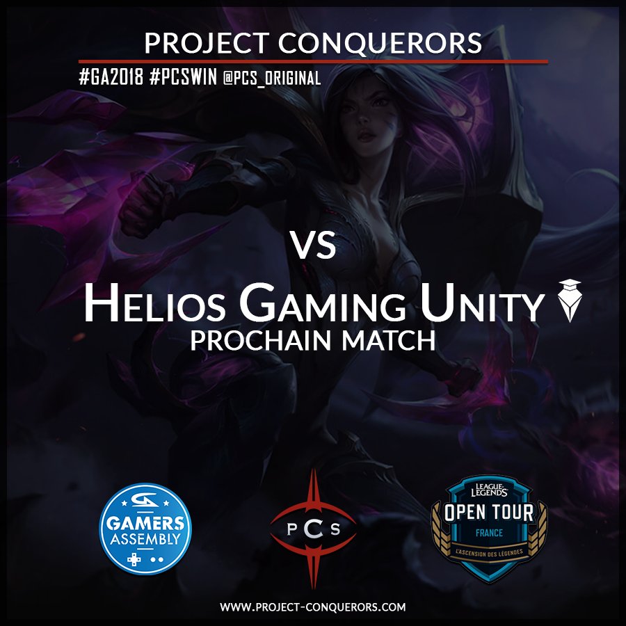 PCS_Original's tweet photo. #GA2018 : La #PCSPredator démarre contre @HeliosGamingFR ! GL HF ! #PCSWIN https://t.co/I5hMizEFTP