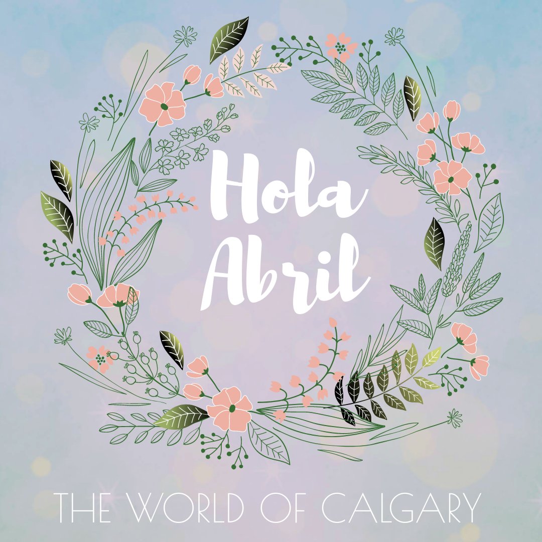 🌺💐🌨 BIENVENIDO ABRIL 🌺💐🌨

¡Y damos comienzo a un mes muy bonito, qué mejor que un #domingo para salir a disfrutarlo! 🥂🍻
Que tengáis un día muy #feliz y disfrutéis del #domingo
#BuenosDías #HolaAbril #BienvenidoAbril #TheCalgaryExperience #RelojesCalgary