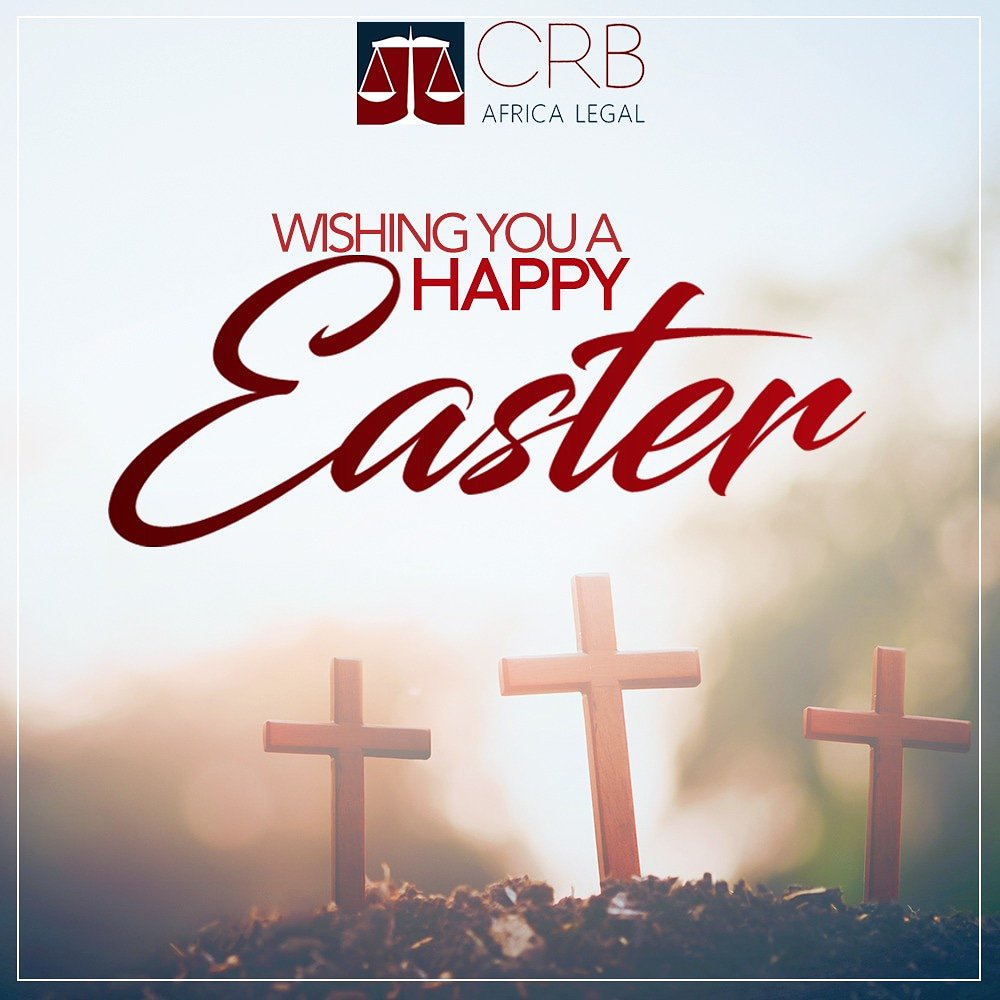 CRBAFRICALEGAL's tweet photo. Happy Easter to all those celebrating it. 
#pasaka #easter #law #sheria #lawyers #daressalaam #tanzania #eastafrica https://t.co/4OFLHel0rP